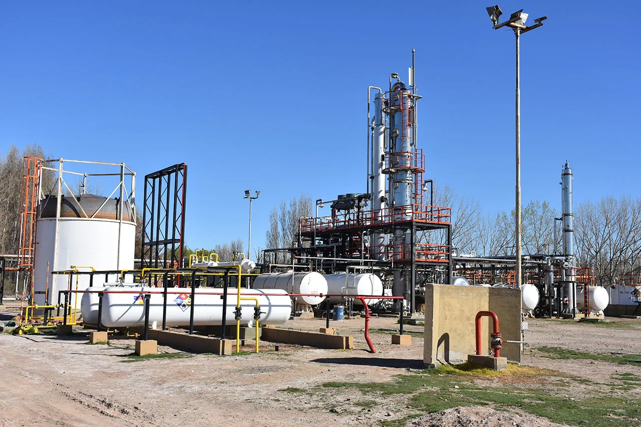 Instalación industrial de downstream